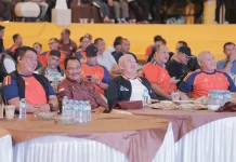 Ketua DPRD Kalsel Meriahkan Nobar Final Piala Dunia