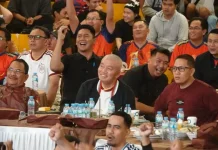 Gubernur Kalsel dan Masyarakat Nobar Final Piala Dunia
