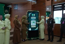 IAD Kejaksaan Negeri Banjarmasin dan Dispersip Launching Titik Baca Digital