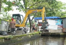 Mumpung Kemarau, Pemko Banjarmasin ‘Gas’ Pengerukan Sungai