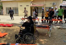 Edukasi Bencana, BPBD Balangan Gelar Simulasi Evakuasi Sekolah