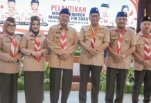 Supian HK Resmi Dilantik Jadi Wakil Ketua Mabida Pramuka Kalsel