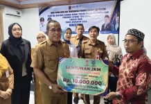 Bupati HSU Dorong Peserta Pelatihan Kembangkan Usaha Mandiri