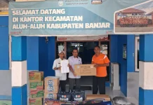 BPBD Banjar Salurkan Bantuan bagi Korban Kebakaran di Kecamatan Aluh-Aluh