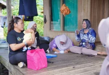 Pemkab Balangan Sisir Keluarga Berisiko Stunting di Binuang Santang