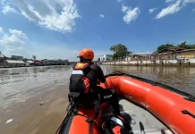 SAR Gabungan Cari Mr X Diduga Tenggelam di Sungai Martapura Banjarmasin