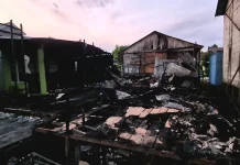 Tinggal Sendirian, Pria Paruh Baya jadi Korban Jiwa Kebakaran Handil Bakti