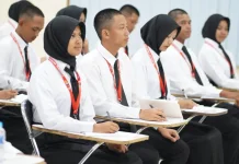 Sekda Banjar Tanamkan Nilai Revolusi Mental kepada 33 Calon Paskibraka