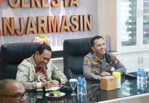 Komisi III DPR RI Rikwanto Kunjungan Kerja ke Polresta Banjarmasin