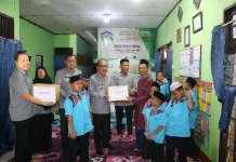Kemenkum Kalsel Berbagi Kasih Sambut Hari Pengayoman Ke-81 Bersama Anak Yatim