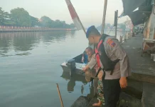 Seorang Pria Tenggelam saat mandi di Sungai Kawasan Pasar Lima