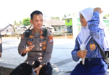 Kapolresta Banjarmasin Motivasi Pelajar Yatim Piatu Kejar Cita-cita Jadi Guru