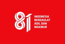 Logo HUT Ke-81 RI Wujudkan Indonesia Berdaulat, Adil, dan Makmur