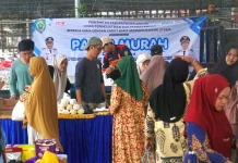 Sambut Maulid, Disperindag Balangan Gelar Pasar Murah
