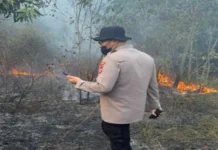 Polres Banjarbaru Panggil Pemilik Lahan Terbakar di Cempaka
