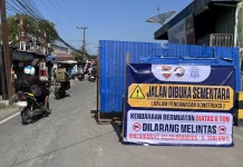 Jalan Veteran Sungai Lulut Dibuka, Pembatasan Tonase Diberlakukan