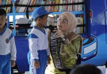 Anak PAUD Banjarmasin Diajak “Berburu” Literasi di Taman Jahri Saleh