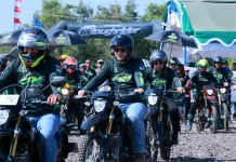 Kejari Batola Gelar Jelajah Alam Marabahan Ratusan Rider