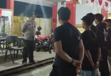 Polsek Banjarmasin Utara Sita Sejumlah Motor dengan Knalpot Brong