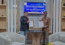 RRI Banjarmasin dan Fakultas Sains dan Teknologi Universitas Sari Mulia Teken MoU