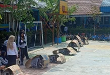 Semarak Lomba 17 Agustus Meriahkan HUT ke-81 RI di SMPN 8 Banjarmasin