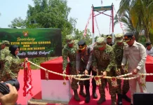 Banjarmasin Ambil Bagian Peluncuran Jembatan Garuda dan Air Bersih Presiden