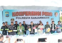 Polresta Banjarmasin Sita 16 Ribu Bungkus Rokok Berbagai Merek