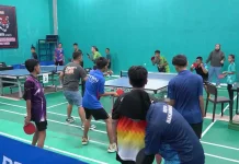 Harjad ke-500 Banjarmasin, Ratusan Atlet Ramaikan Kejuaraan Tenis Meja