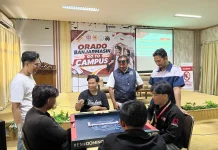ORADO Banjarmasin Go To Campus, Kenalkan Olahraga Domino ke Mahasiswa