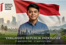 Bikin Poster HUT ke-81 RI dengan Nuansa Kota dan Pedesaan, Coba Prompt Ini