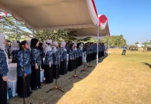 Puluhan Siswa Sukses Tampilkan Paduan Suara di HUT Ke-81 RI Kalsel