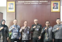 Kemenkum Kalsel dan BKN Perkuat Kolaborasi SDM Hukum