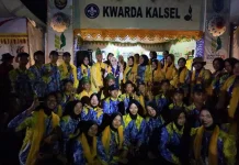 Semangati Kontingen Kalsel, Hj. Fathul Jannah Kunjungi Peserta Jamnas XII
