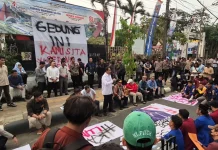 Soroti Karhutla, Aliansi BEM se-Kalsel Sambangi Gedung DPRD