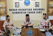 Saka Pramuka Anti Narkoba Dukung Program Ananda Bersinar di Tanah Laut