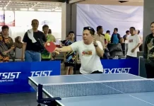 Turnamen Tenis Meja Terbuka DPRD Kalsel Ke-VI Resmi Dibuka