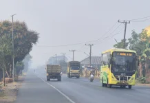 Pekatnya Asap Karhutla Ganggu Pernapasan Warga Pengayuan