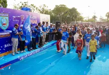 Ribuan Warga Meriahkan Jalan Santai Hari Jadi Kabupaten Banjar