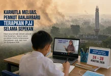Karhutla Meluas, Pemkot Banjarbaru Terapkan PJJ Selama Sepekan