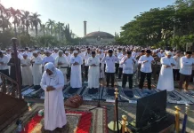 Hadapi Karhutla, Ribuan Jemaah di Sabilal Muhtadin Salat Istisqa Minta Hujan