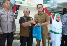 Semangat Berbagi Harjad ke-500 Banjarmasin, Ratusan Sembako Diberikan