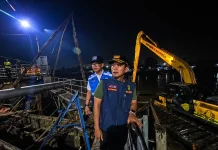 Kemarau Ganggu Air Baku, Wali Kota Cek Pengerukan Mulut Intake Sungai Bilu