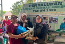 Pemkab Balangan Salurkan 750 Kg Beras CPP untuk Warga Desa Mamigang