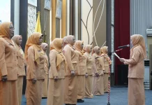 DWP Kota Banjarmasin Dikukuhkan, Fokus Pendidikan, Ekonomi, dan Sosial Budaya