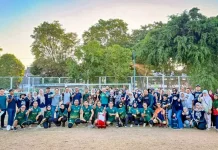 Kompak dan Solid, Kecamatan Banjarbaru Selatan Juara Turnamen Sepak Bola Berjalan
