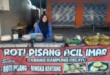 Roti Pisang Acil Imar Cemilan Favorit