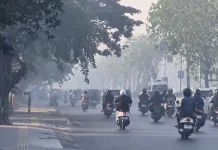 Kabut Asap, Pembelajaran SDN Pangeran 3 Disesuaikan