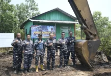 Dankodaeral XIII Tinjau Lokasi Karhutla di Kabupaten Banjar