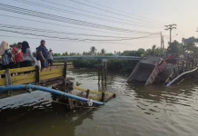 Jembatan Mantuil Ambruk, Akses Darat Putus Total