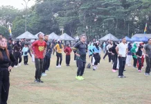Kejari Batola Ajak Masyarakat Hidup Sehat di Hari Lahir Kejaksaan